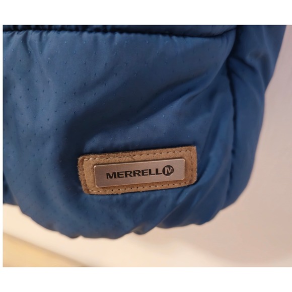 Merrell Insulated Hooded Jacket Teal M Select Regulate Warm Puffer Coat M - Picture 4 of 16